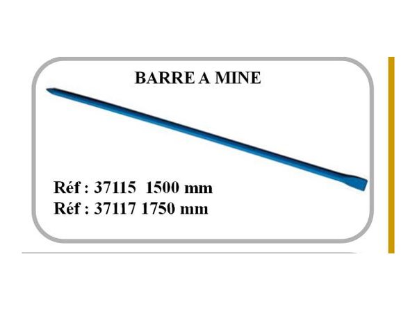 Barre à mine
