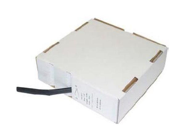 Boîte dévidoir de gaine thermorétractable noire