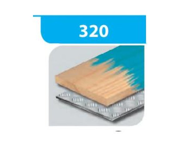 Brosse pinceau fil acier ondulé sur tige Ø 25