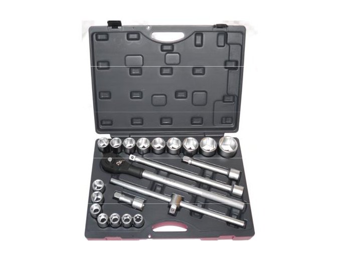 Coffret cliquet 3/4" 21 pièces