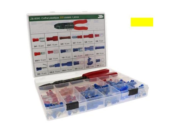 Coffret de 300 cosses + pince