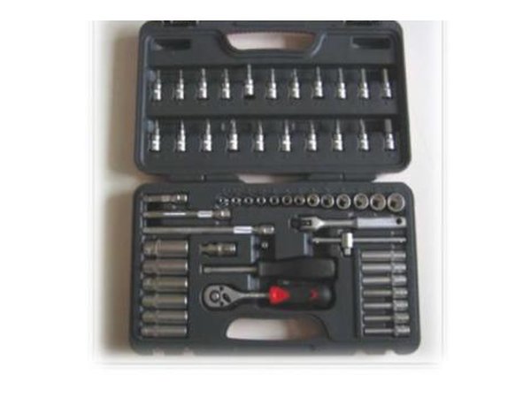 Coffret douilles 1/4" métriques 56 pièces