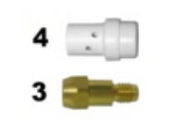 Consommables torche MIG PG36 : buses, tubes contact, diffuseurs