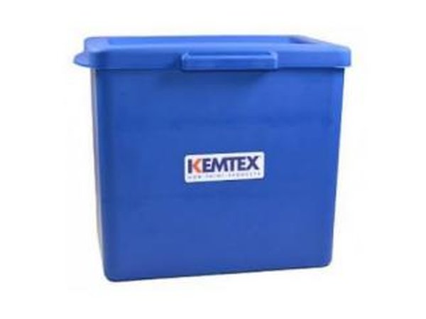 Container nettoyeur de spatules à lame abrasive feutre