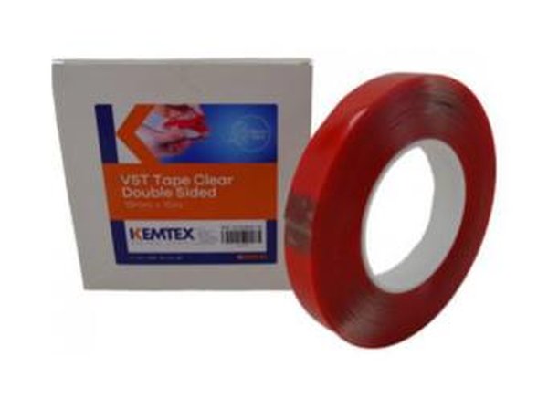 Double face acrylique transparent forte adhérence 10 m