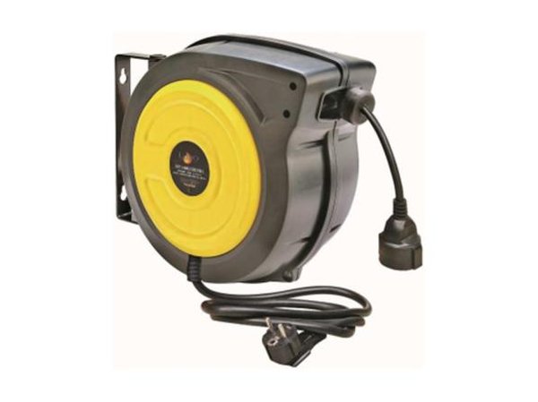 Enrouleur électrique orientable 20 m HO7RNF 3 x 2,5 mm²