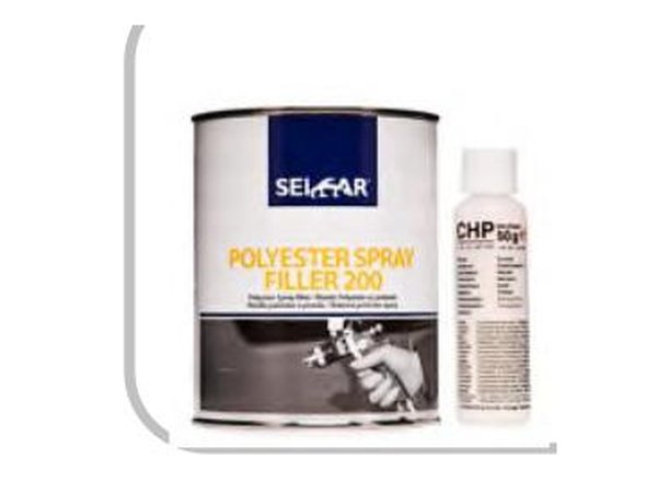 Fill Poli Spray mastic polyester pistolable gris 1,5 kg