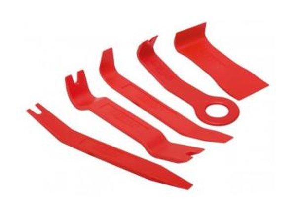 Jeu de pinces levier PVC 5 pièces