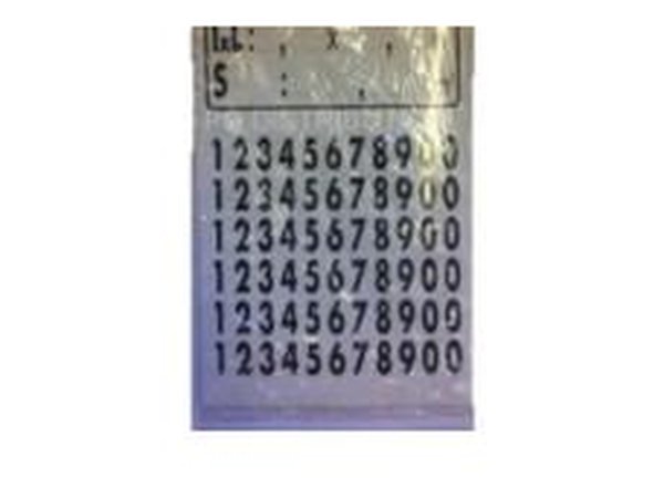Plaque de tare PL 130 x 150 mm