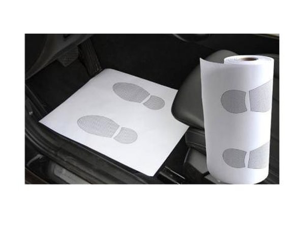 Rouleau 250 tapis de sol papier