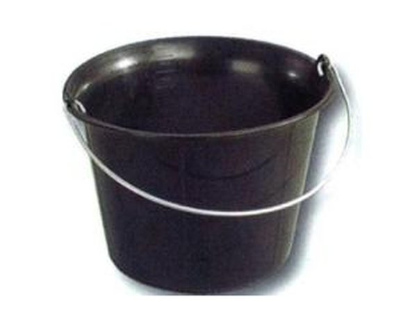 Seau de maçon plastique noir 11 L
